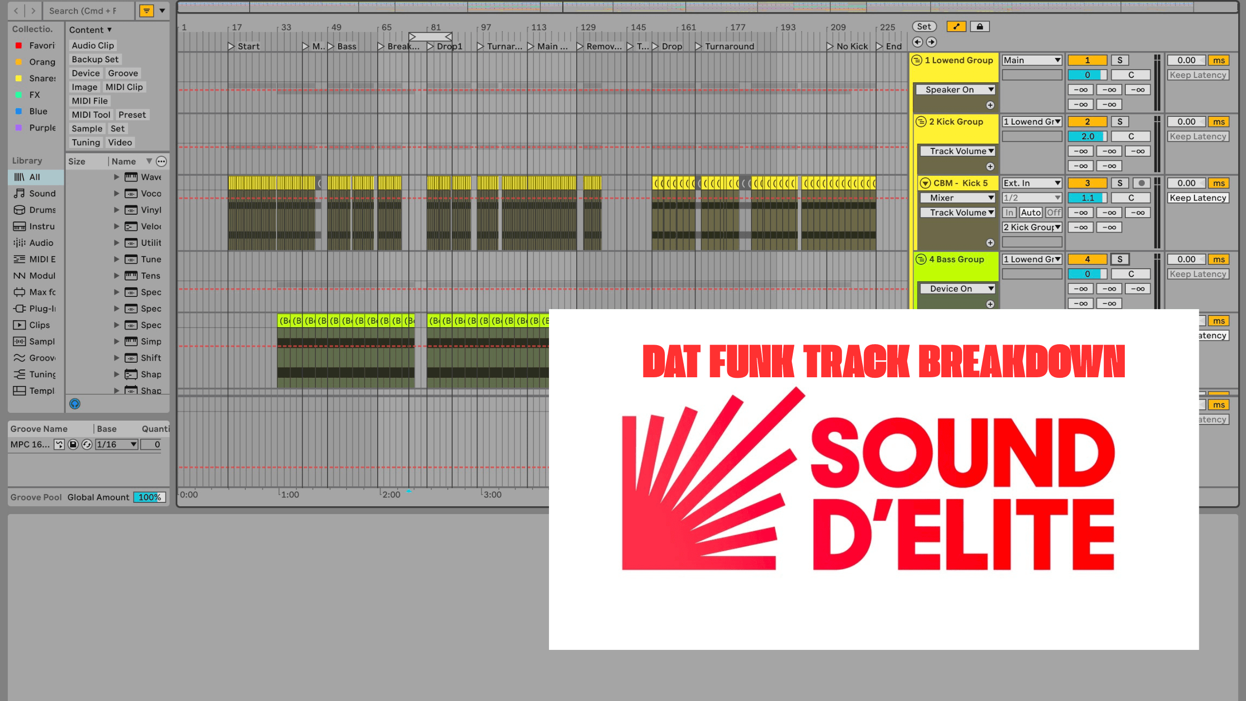 Dat Funk Track Breakdown