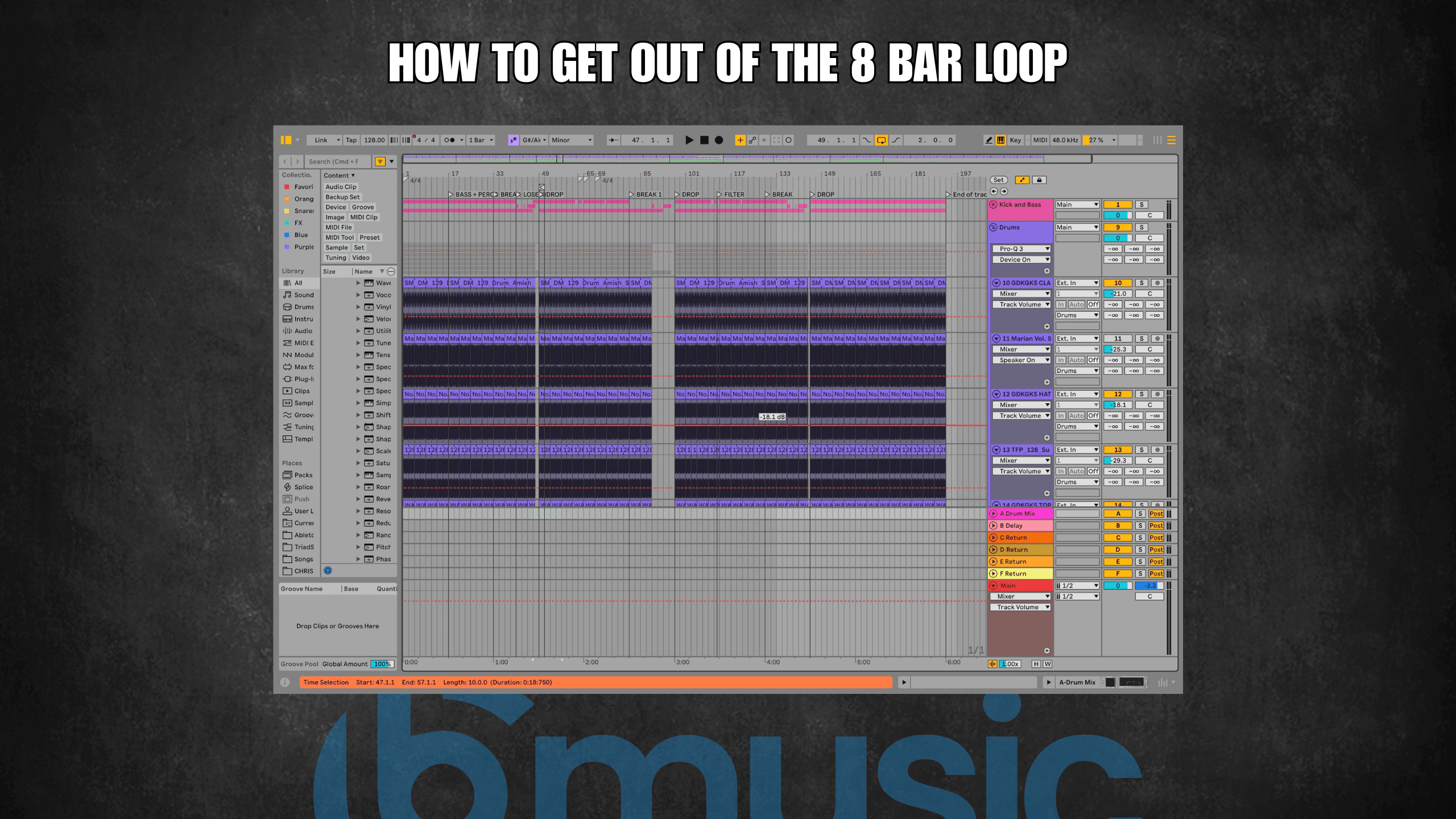 How to Break Out of an 8 Bar Loop